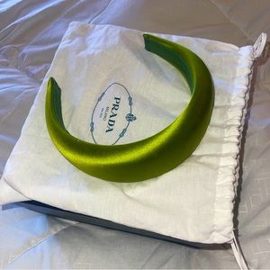 PRADA NYLON HEADBAND NWOT